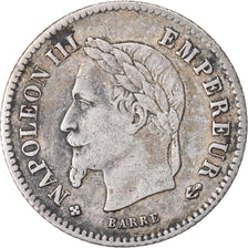 Coin, France, Napoleon III, Napoléon III, 20 Centimes, 1867, Strasbourg
