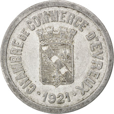 France, 25 Centimes, 1921, EF(40-45), Aluminium, Elie #10.3, 2.03