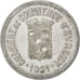 France, 25 Centimes, 1921, EF(40-45), Aluminium, Elie #10.3, 2.03