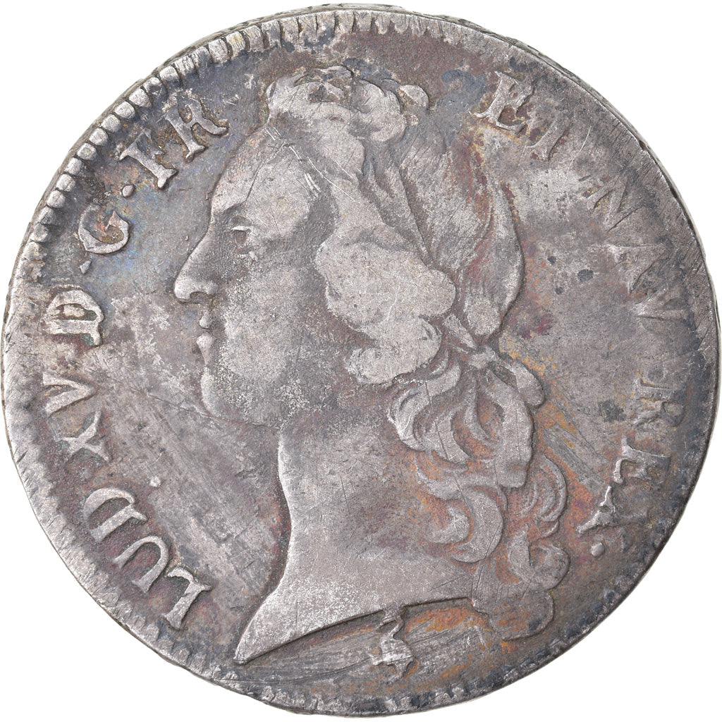 Monnaie, France, Louis XV, Écu au bandeau, Ecu, 1759, Paris, TB, Argent