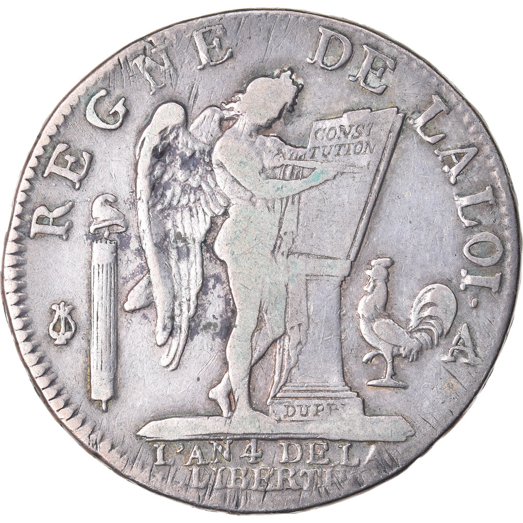 Moneta, Francia, ½ écu de 3 livres françois, 1/2 ECU, 3 Livres, 1792, Paris