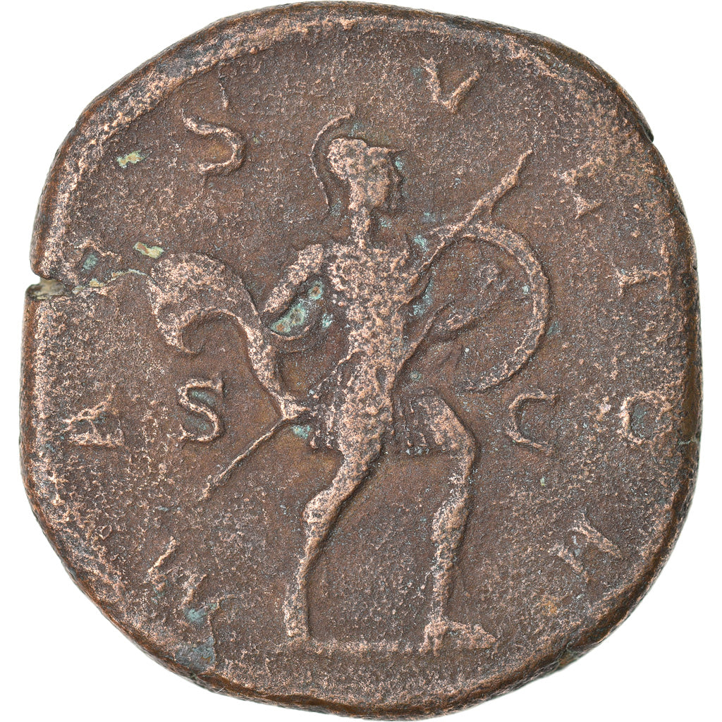 Coin, Alexander, Sestertius, 228, Roma, VF(20-25), Copper, Cohen:169