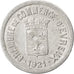Moneda, Francia, 25 Centimes, 1921, MBC+, Aluminio, Elie:10.3