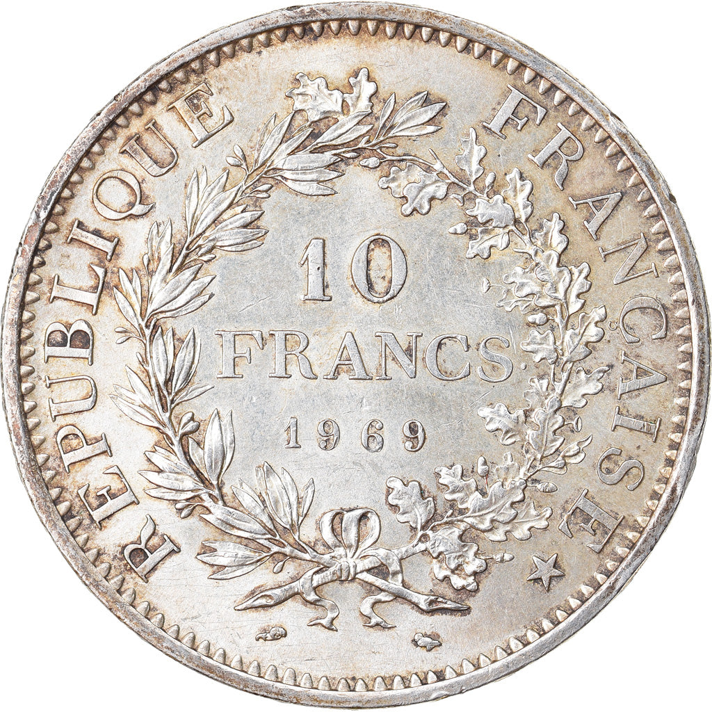 Monnaie, France, Hercule, 10 Francs, 1969, Paris, SUP, Argent, Gadoury:813