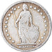 Monnaie, Suisse, Franc, 1906, Bern, TB, Argent, KM:24