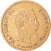 Moneda, Francia, Napoleon III, Napoléon III, 10 Francs, 1856, Paris, BC+, Oro