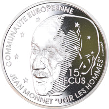 Coin, France, 100 Francs-15 Ecus, 1992, Paris, Proof, MS(65-70), Silver, KM:1012