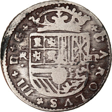 Coin, Spain, Charles III, 2 Reales, 1712, Barcelona, VF(30-35), Silver, KM:PT5