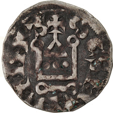 Coin, France, Touraine, Denarius, Saint-Martin de Tours, VF(30-35), Silver