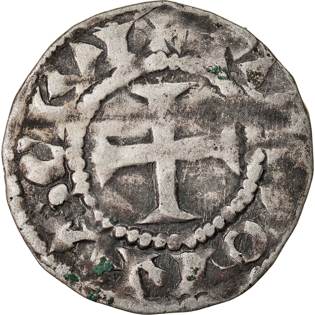 Coin, France, Touraine, Denarius, Saint-Martin de Tours, VF(30-35), Silver