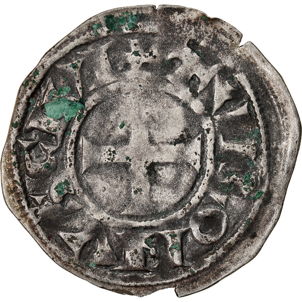 Moneta, Francja, Touraine, Denarius, Saint-Martin de Tours, VF(30-35), Srebro