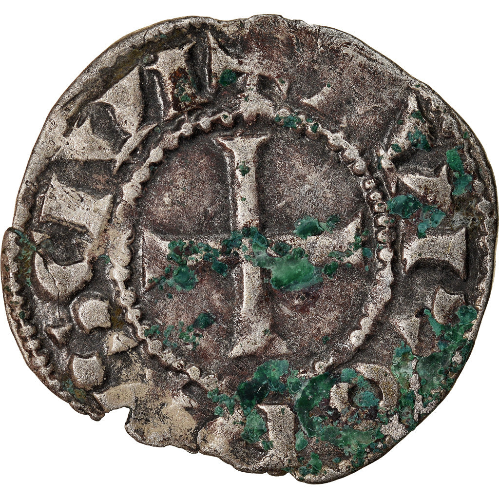 Coin, France, Touraine, Denarius, Saint-Martin de Tours, VF(30-35), Silver