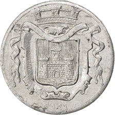 France, 5 Centimes, 1921, EF(40-45), Aluminium, Elie #10.1, 0.93