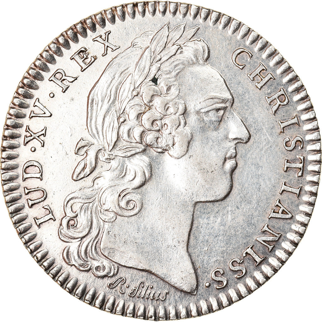 France, Token, Royal, Louis XV, Valenciennes, Magistrat, 1758, Röettiers