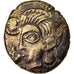 Coin, Osismii, 1/4 Stater, 80-50 BC, Carhaix, EF(40-45), Electrum