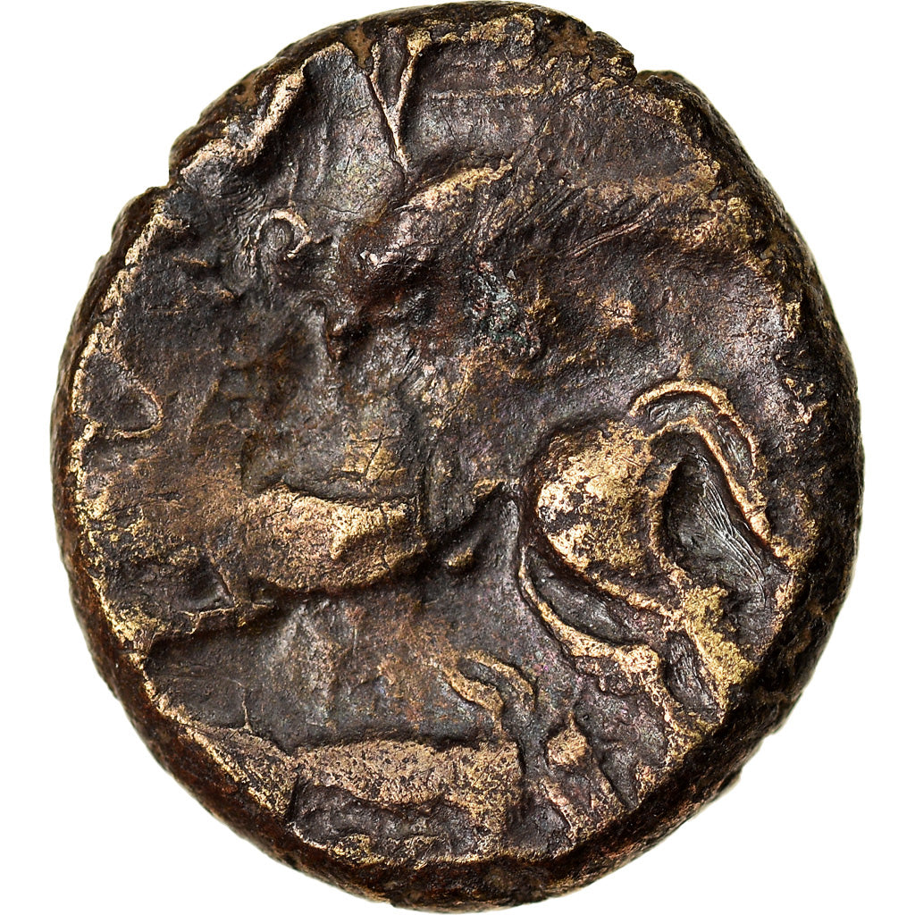 Coin, Osismii, 1/4 Stater, 80-50 BC, Carhaix, EF(40-45), Electrum