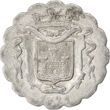 France, 10 Centimes, 1921, EF(40-45), Aluminium, Elie #10.2, 1.08