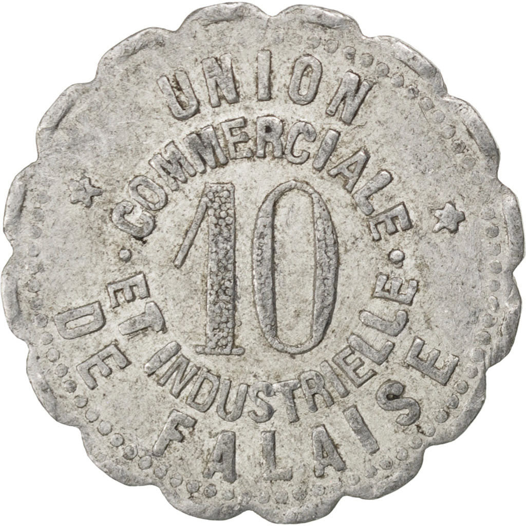 France, 10 Centimes, 1921, EF(40-45), Aluminium, Elie #10.2, 1.08