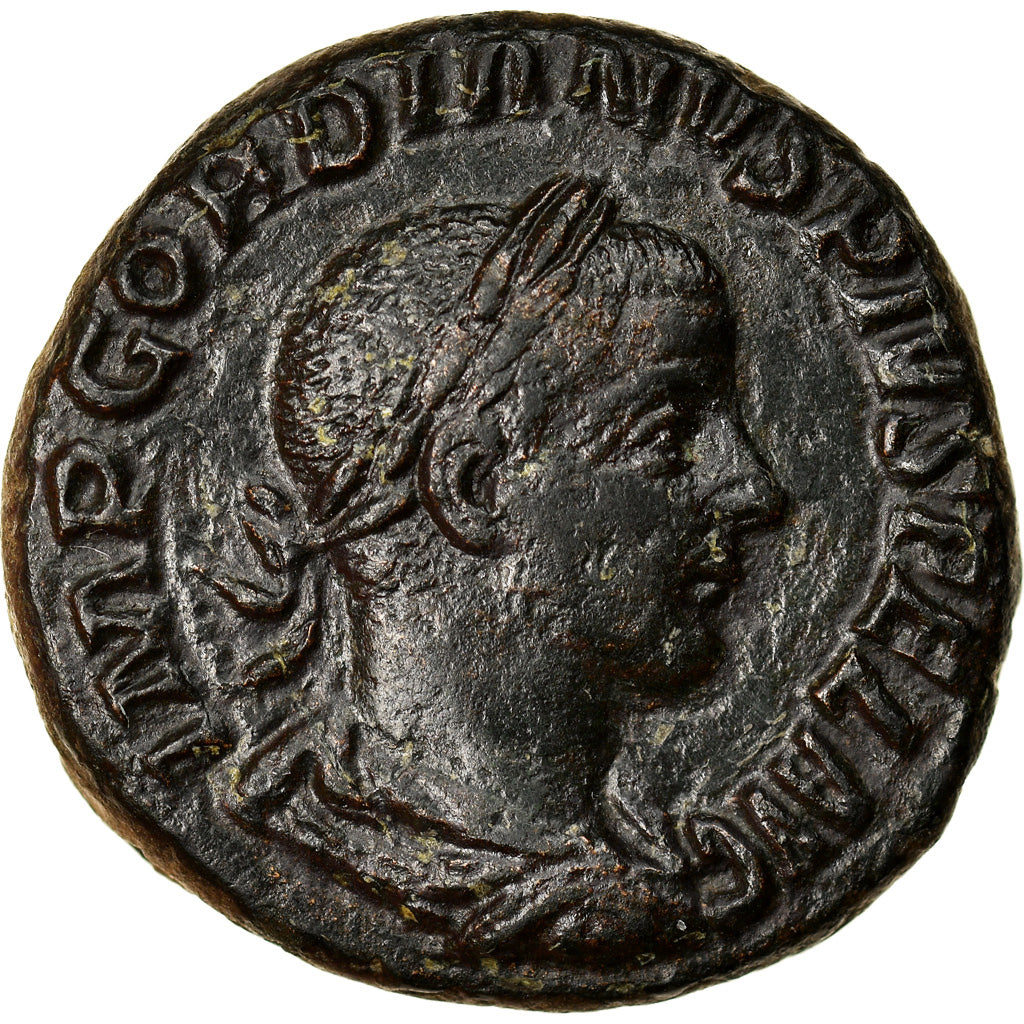 Moneta, Gordian III, As, 240, Rome, BB, Bronzo