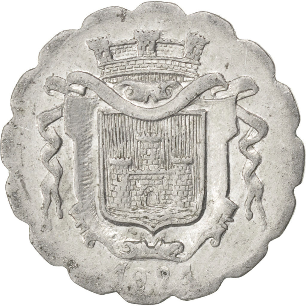France, 10 Centimes, 1921, EF(40-45), Aluminium, Elie #10.2, 1.06