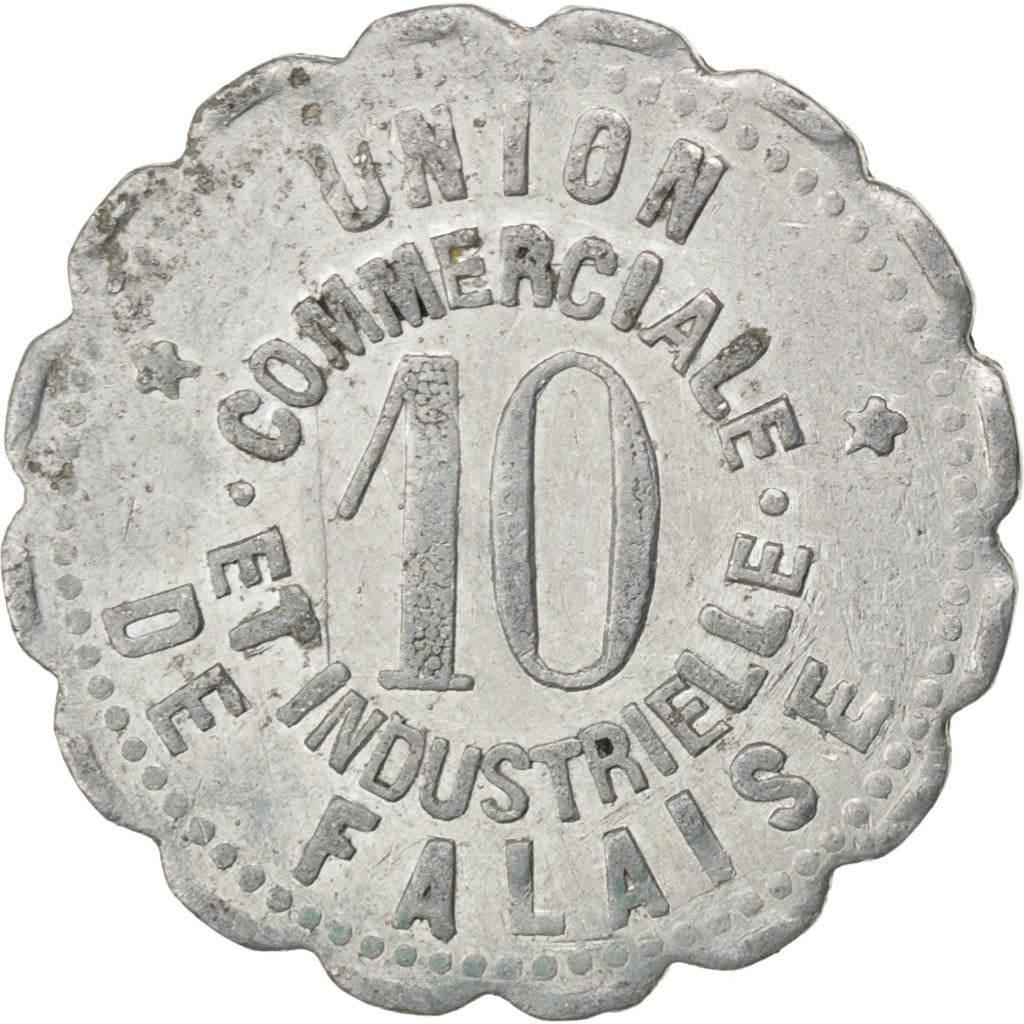 France, 10 Centimes, 1921, EF(40-45), Aluminium, Elie #10.2, 1.06