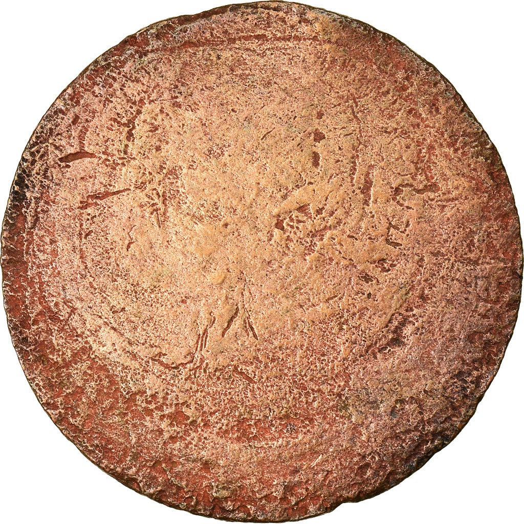 Monnaie, General Colony, Sol, B+, Billon, Lecompte:278a