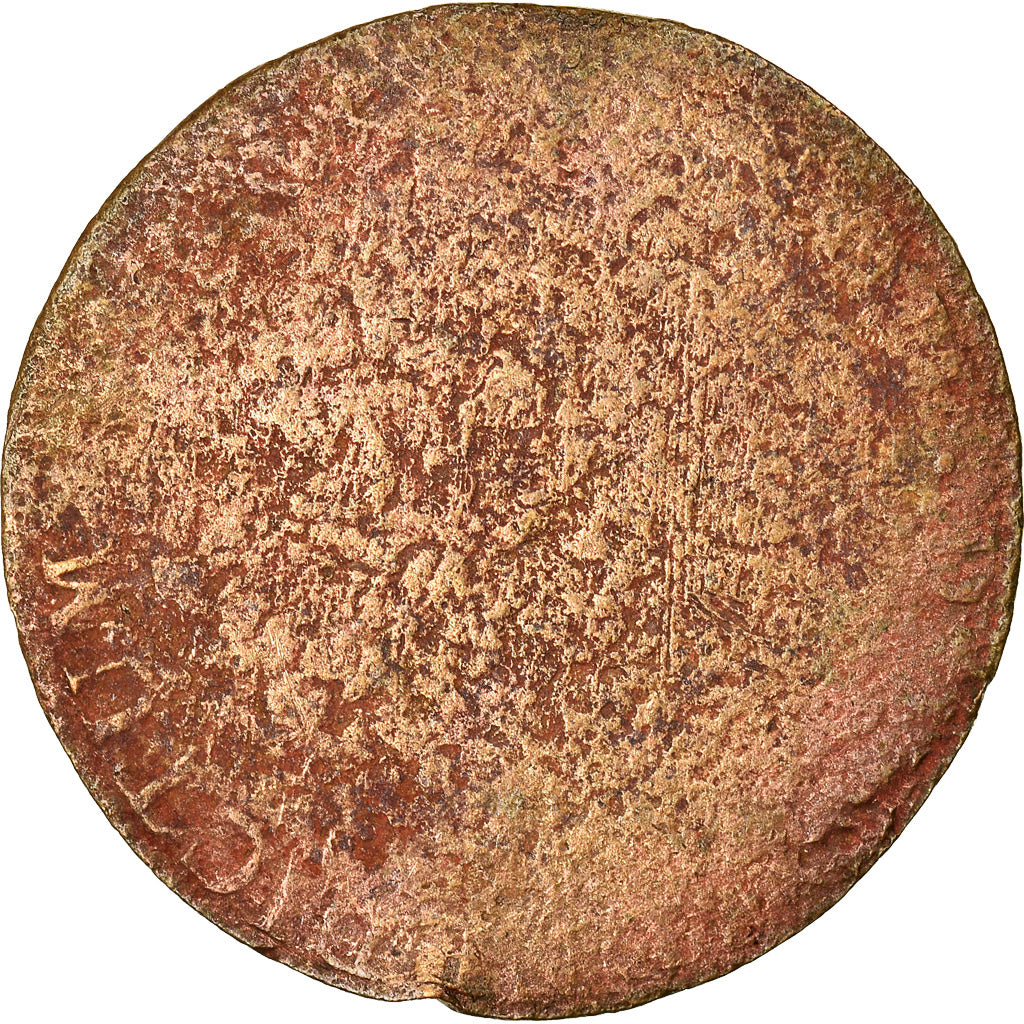 Monnaie, General Colony, Sol, B+, Billon, Lecompte:278a