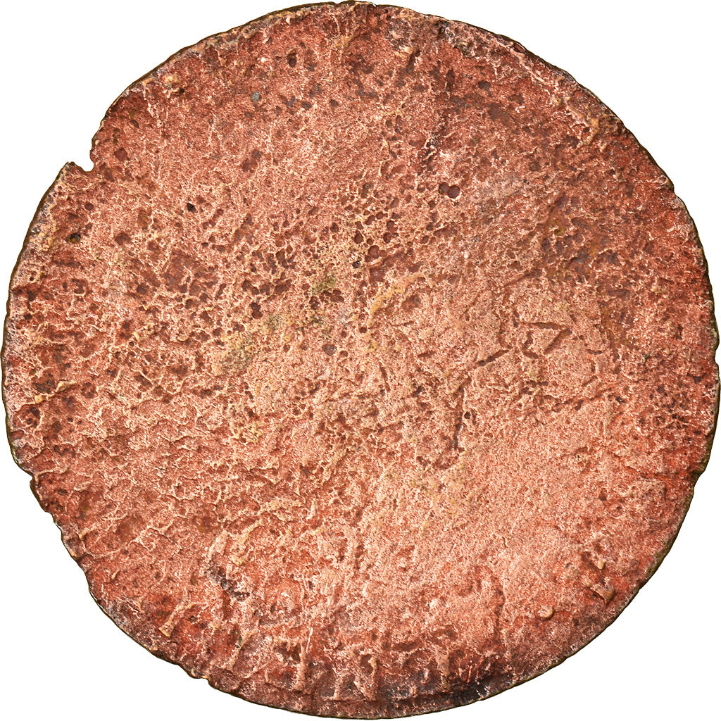 Moneda, Colonia general, Sol, BC, Vellón, Lecompte:278a