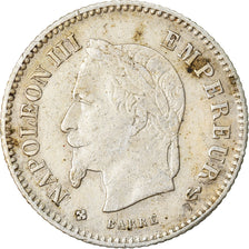 Coin, France, Napoleon III, Napoléon III, 20 Centimes, 1867, Strasbourg