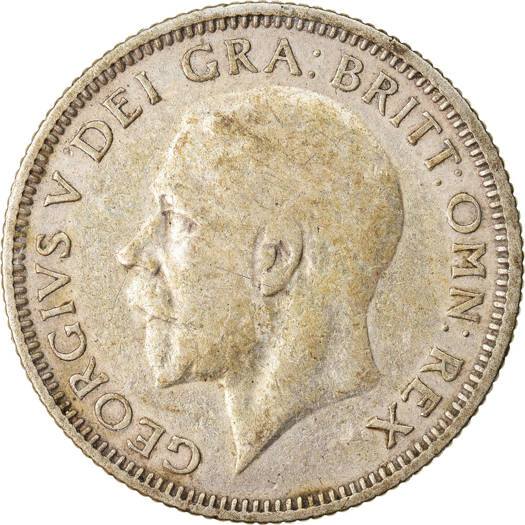 Coin, Great Britain, George V, Shilling, 1933, EF(40-45), Silver, KM:833