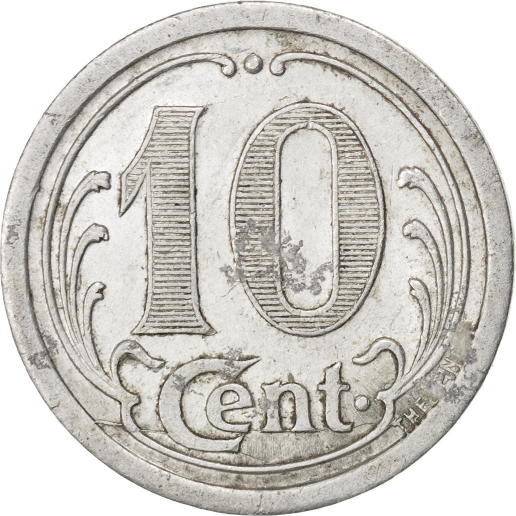 Falaise, Union Commerciale et Industrielle, 10 Centimes 1922, Elie 10.4