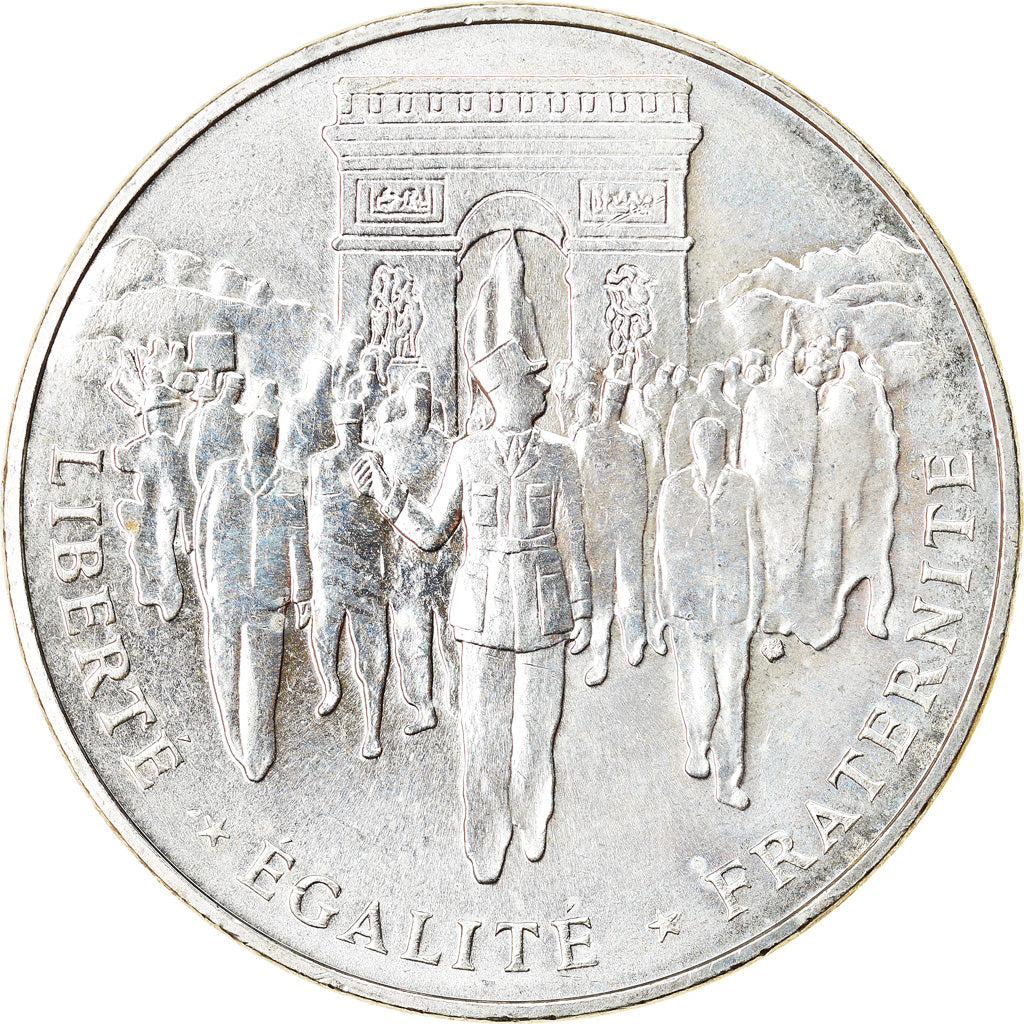Coin, France, Libération de Paris, 100 Francs, 1994, MS(60-62), Silver