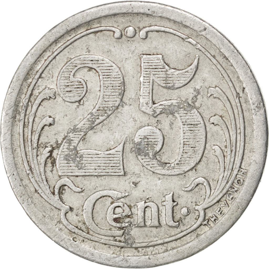 Falaise, Union Commerciale et Industrielle, 25 Centimes 1922, Elie 10.5