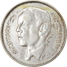 Monnaie, Maroc, al-Hassan II, 5 Dirhams, 1965, Paris, TTB, Argent, KM:57