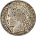 Moneta, Francia, Cérès, Franc, 1887, Paris, MB+, Argento, KM:822.1