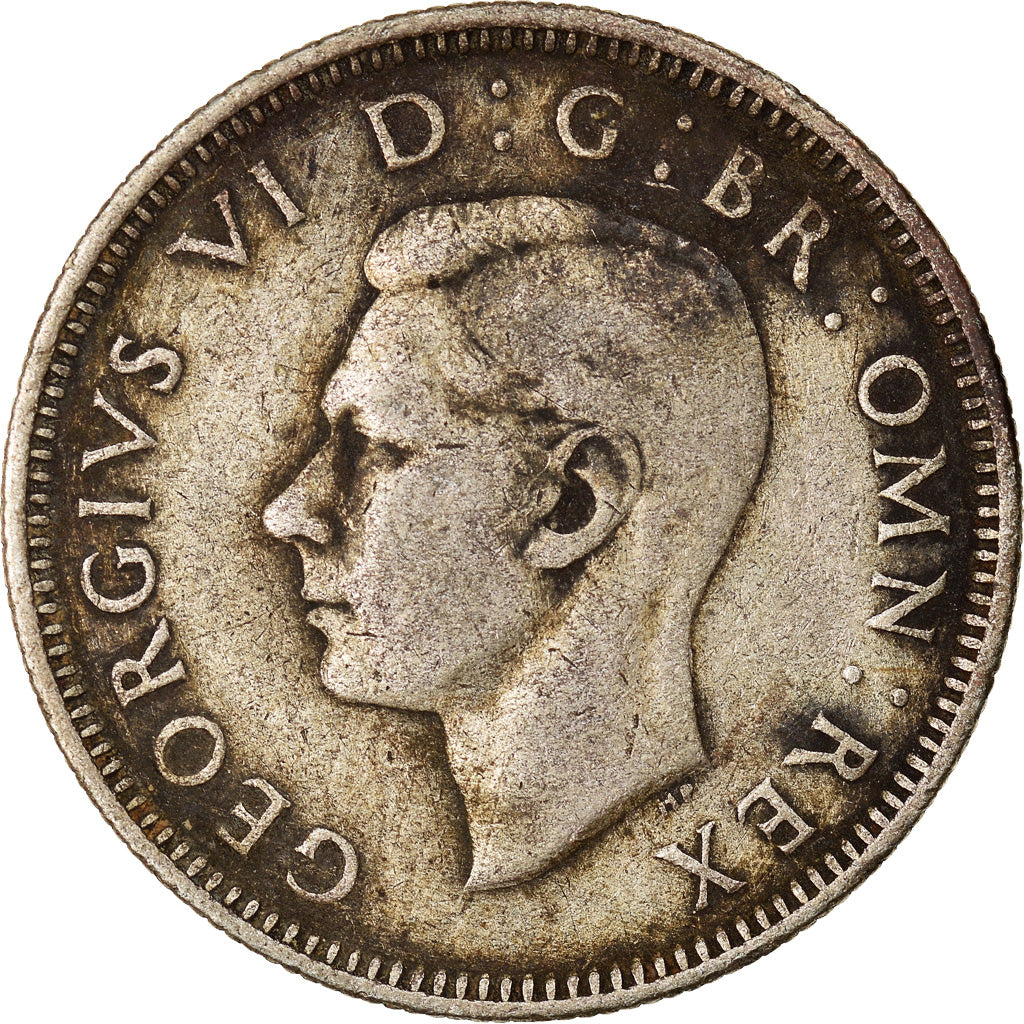 Coin, Great Britain, George VI, Shilling, 1944, VF(30-35), Silver, KM:854