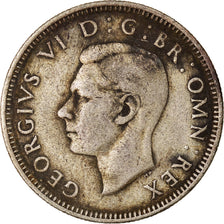 Coin, Great Britain, George VI, Shilling, 1944, VF(30-35), Silver, KM:854