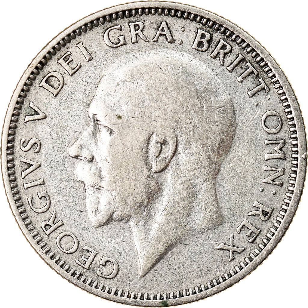 Coin, Great Britain, George V, Shilling, 1927, VF(30-35), Silver, KM:833