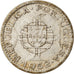 Coin, Mozambique, 10 Escudos, 1952, AU(50-53), Silver, KM:79
