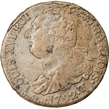Coin, France, Louis XVI, 2 Sols, 1792-4, Saumur, EF(40-45), Bronze, Gadoury:25