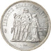 Coin, France, Hercule, 50 Francs, 1974, Hybrid issue, MS(60-62), Silver