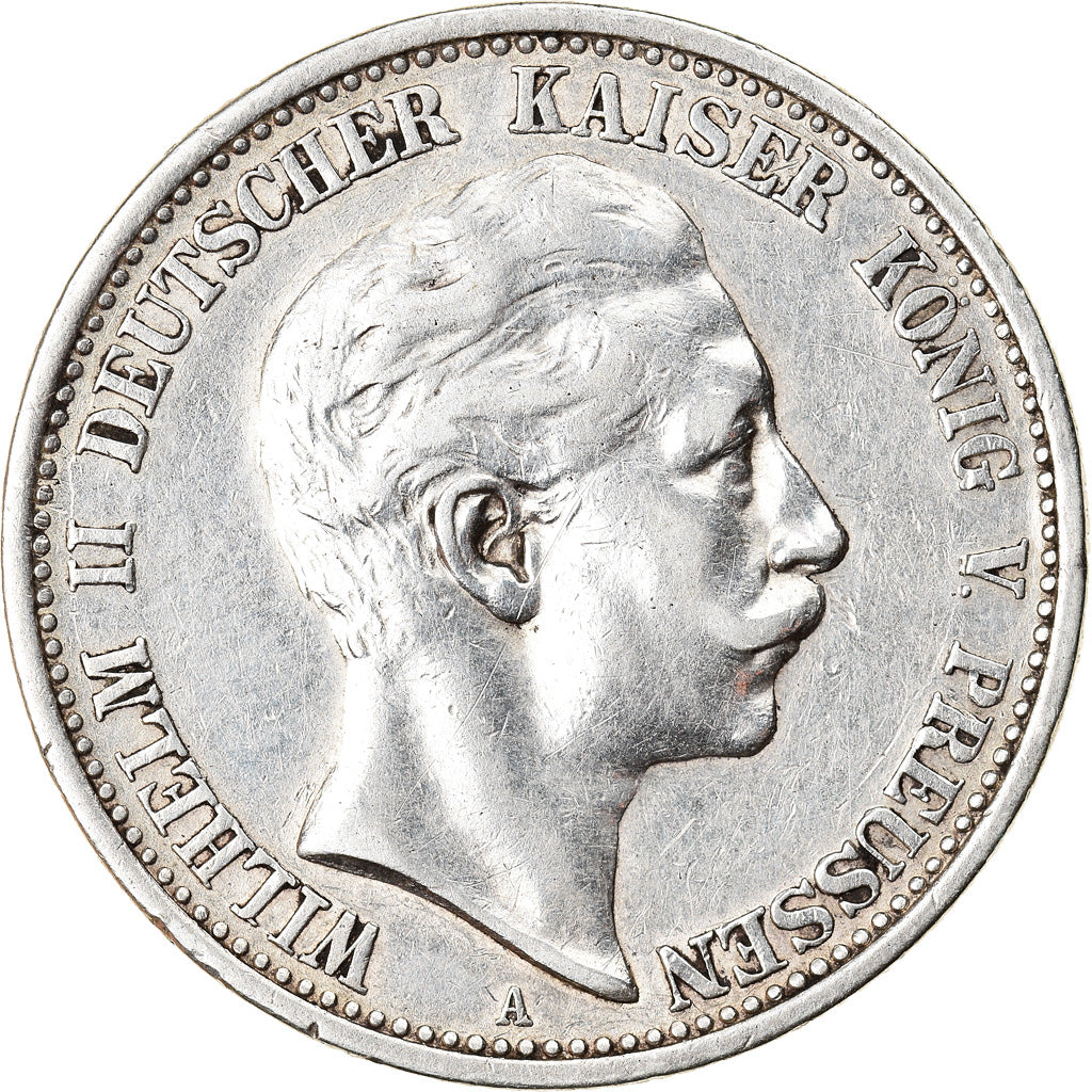 Coin, German States, PRUSSIA, Wilhelm II, 2 Mark, 1905, Berlin, EF(40-45)