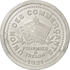 Monnaie, France, 10 Centimes, 1921, TTB+, Aluminium, Elie:20.2