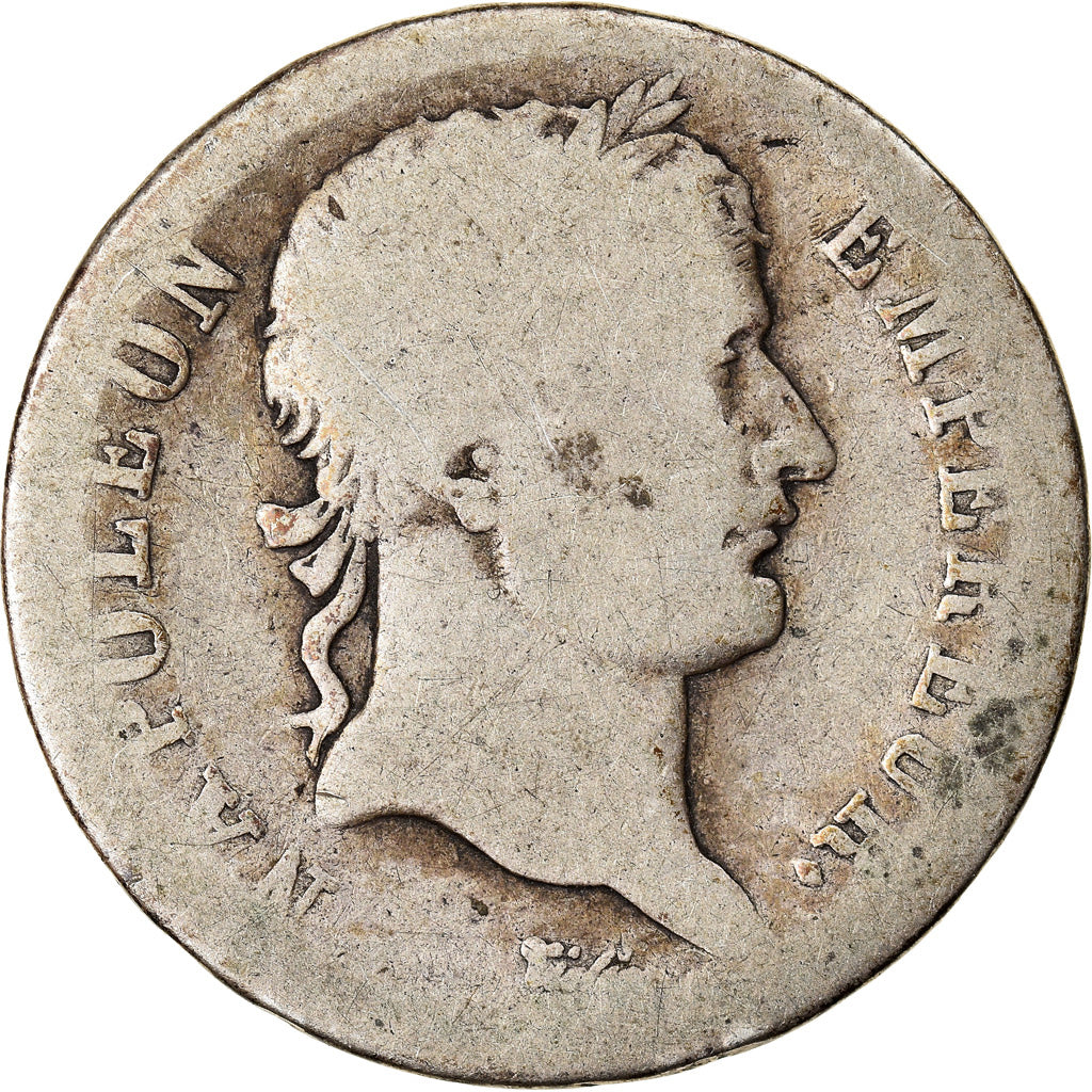 Münze, Frankreich, Napoléon I, Franc, 1808, Lille, SGE+, Silber, KM:682.14