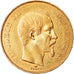 Monnaie, France, Napoleon III, 50 Francs, 1856, Paris, TTB+, Or, Gadoury:1111