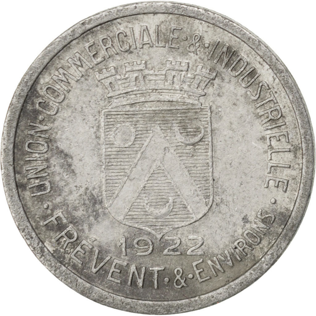 France, 5 Centimes, 1922, EF(40-45), Aluminium, Elie #10.1, 0.91