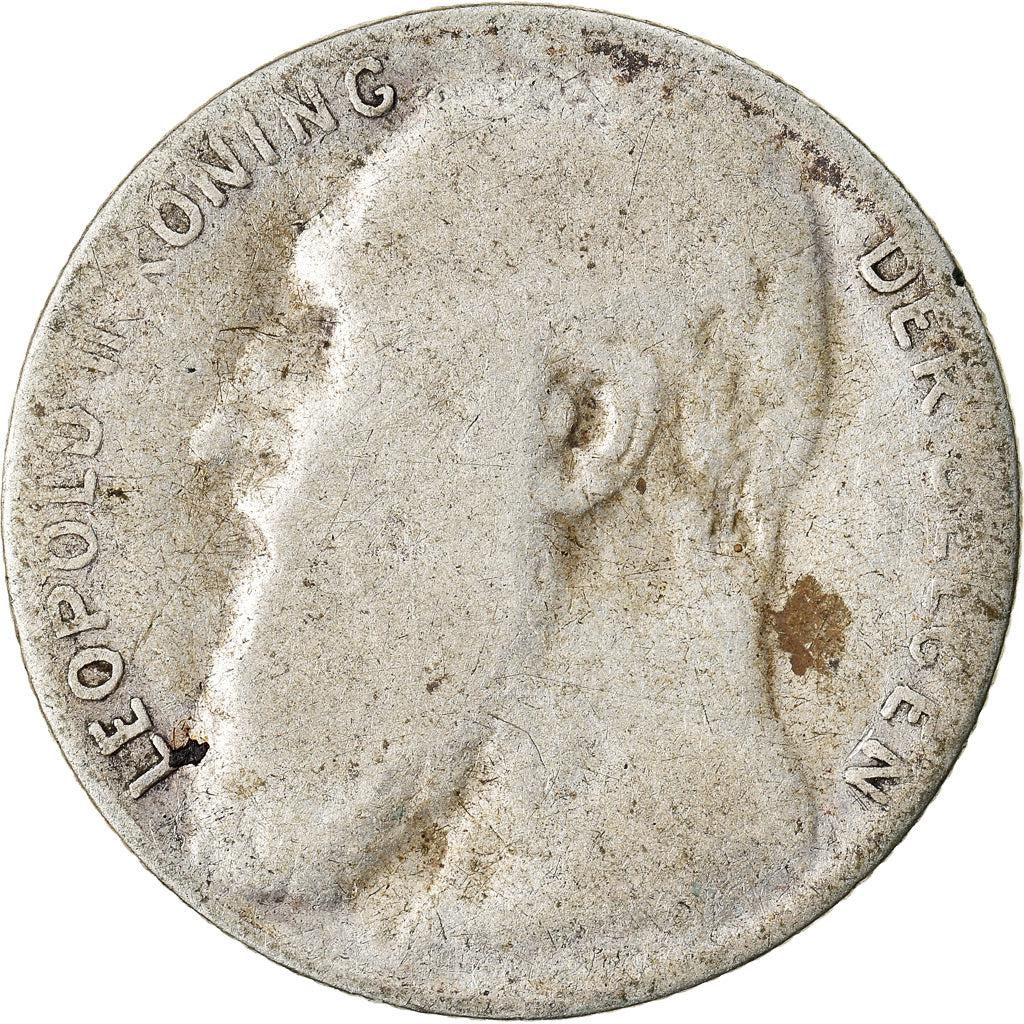 Coin, Belgium, 50 Centimes, 1901, VF(30-35), Silver, KM:51