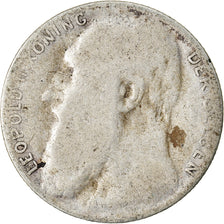 Coin, Belgium, 50 Centimes, 1901, VF(30-35), Silver, KM:51