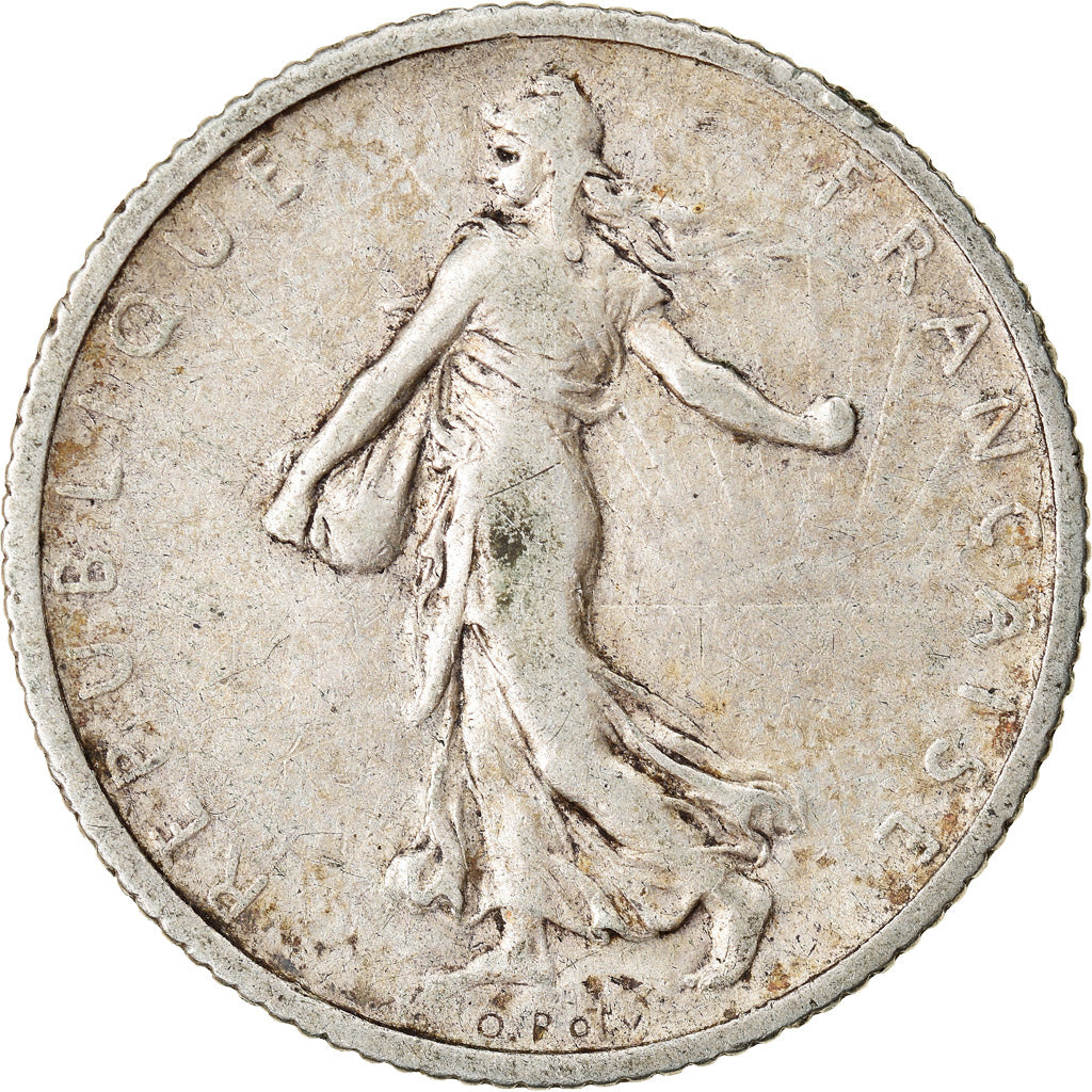Monnaie, France, Semeuse, Franc, 1906, Paris, TB+, Argent, Gadoury:467, KM:844.1