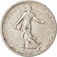 Monnaie, France, Semeuse, Franc, 1906, Paris, TB+, Argent, Gadoury:467, KM:844.1